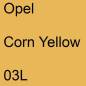 Preview: Opel, Corn Yellow, 03L.